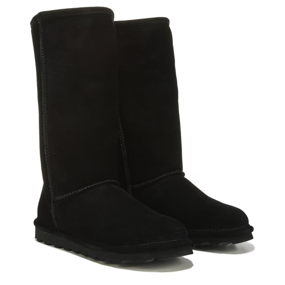 Black Bearpaw Fur Boots Size 8